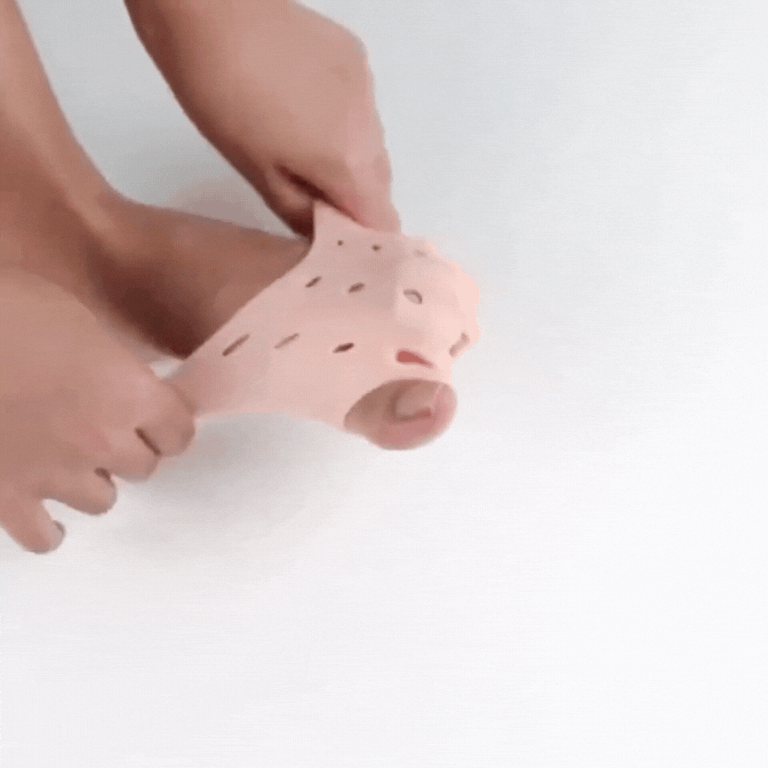 HalluxCare Pro – żelowy separator na pięć palców